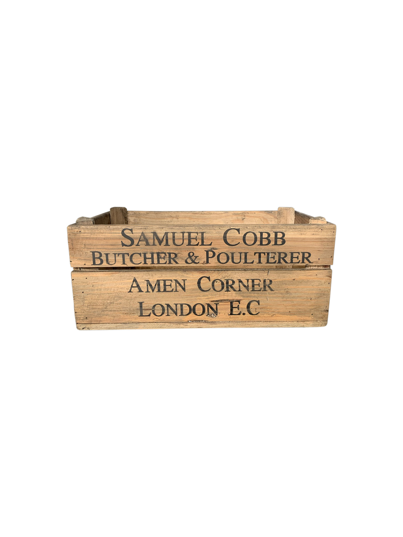 SAMUEL COBB STORAGE BOXES INSERT HANDLES image 1